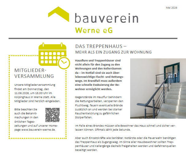 Aktueller Newsletter: Mai 2026